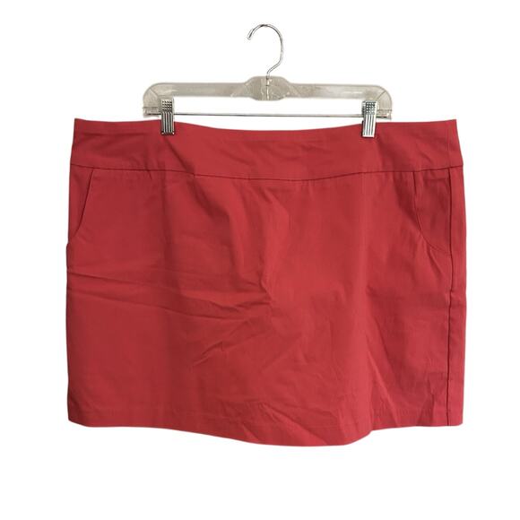 Zac & Rachel Woman Skorts Women 2x Pink NWOT Side Pockets Boho Office Outdoors - Picture 1 of 5